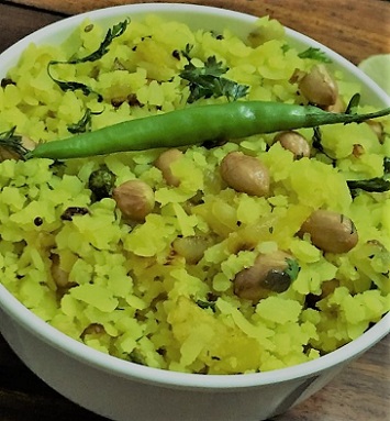 Poha | Avalakki | Flattened Rice Flakes | Vegan