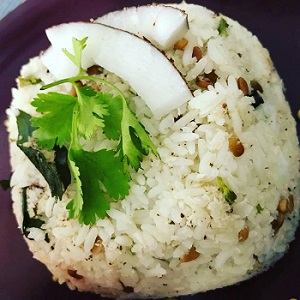 Coconut Rice/South Indian Coconut Rice