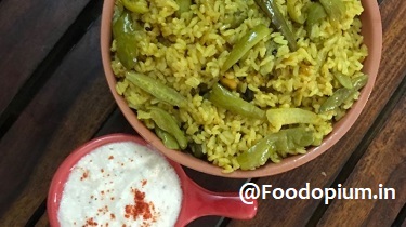 Tindli/Ivy Gourd Masala Rice