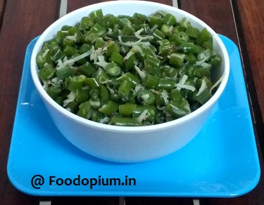 Beans Poriyal Recipe