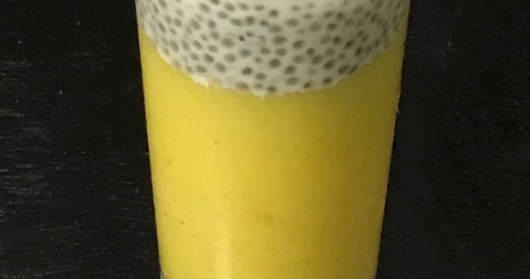 Pineapple Coconut Chia Seeds Pudding