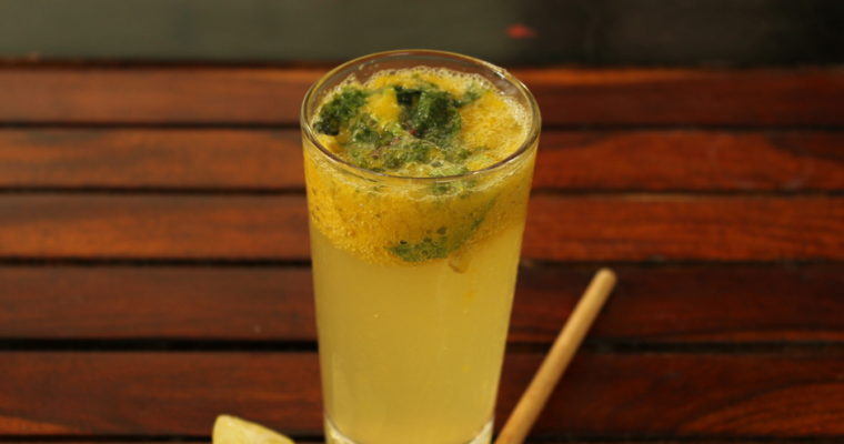 Mango ICE & Mint Lemonade Recipe