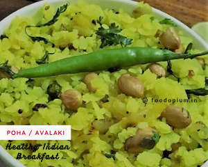 POHA _ Avalaki, healthy indian breakfast
