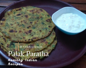 Palak Paratha