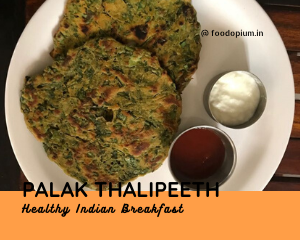 Palak Thalipeeth