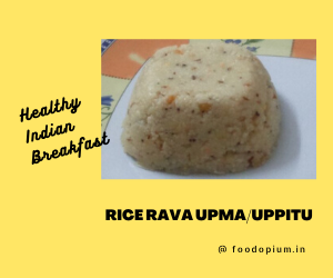 Rice Rava Upma_Uppitu
