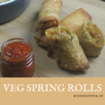 Veg Spring Rolls recipe analyser