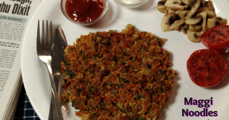 Maggi Noodles Pancake